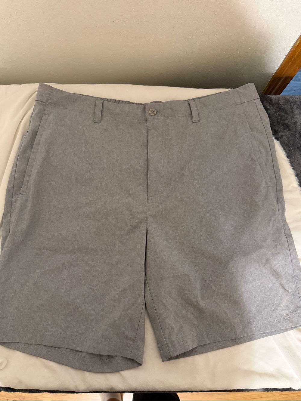 Nicklaus Men’s Golf Shorts Size 38 Gray Stretch Performance Shorts